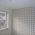 Voorbeeld behangwerk-patroon slaapkamer